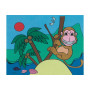 Artino Obraz na płótnie Małpa 24x30x1,8cm