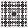 Pixelhobby Midi Beads 283 Dark Brown 2x2mm - 140 pikseli