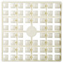 Pixelhobby XL Beads 271 White Yellow 5x5mm - 60 pikseli