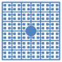 Pixelhobby Midi Beads 530 Clear Niebieski 2x2mm - 140 pikseli