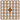 Pixelhobby Midi Beads 513 Dark Golden Brown 2x2mm - 140 pikseli