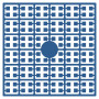 Pixelhobby Midi Beads 496 Dark Turkusowy Niebieski 2x2mm - 140 pikseli