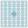 Pixelhobby Midi Beads 470 Sky Niebieski 2x2mm - 140 pikseli