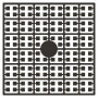 Pixelhobby Midi Beads 412 Very Dark Mocha 2x2mm - 140 pikseli