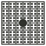 Pixelhobby Midi Beads 408 Extra Dark Grey Brown 2x2mm - 140 pikseli
