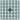 Pixelhobby Midi Beads 400 Extra Dark Mint Green 2x2mm - 140 pikseli