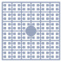 Pixelhobby Midi Beads 363 Light Dusty Blue 2x2mm - 140 pikseli