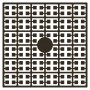 Pixelhobby Midi Beads 323 Extra Dark Beige Brown 2x2mm - 140 pikseli