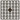 Pixelhobby Midi Beads 323 Extra Dark Beige Brown 2x2mm - 140 pikseli