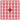 Pixelhobby Midi Koraliki 306 Bardzo Ciemny Koralowy Czerwony 2x2mm - 140 pikseli