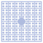 Pixelhobby Midi Beads 296 Extra Light Delft Niebieski 2x2mm - 140 pikseli