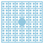 Pixelhobby Midi Beads 288 Extra light Blue Cornflower 2x2mm - 140 pikseli