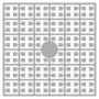 Pixelhobby Midi Beads 277 Light Pearl Szary 2x2mm - 140 pikseli