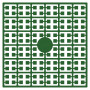 Pixelhobby Midi Beads 244 Light Christmas Zielony 2x2mm - 140 pikseli