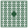 Pixelhobby Midi Beads 242 Christmas Zielony 2x2mm - 140 pikseli