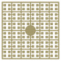 Pixelhobby Midi Beads 228 Matt Brown 2x2mm - 140 pikseli