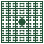 Pixelhobby Midi Beads 196 Dark Grass Zielony 2x2mm - 140 pikseli