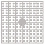 Pixelhobby Midi Beads 173 Pearl Szary 2x2mm - 140 pikseli