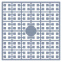 Pixelhobby Midi Beads 141 Light Steel Szary 2x2mm - 140 pikseli