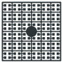 Pixelhobby Midi Beads 135 Anthracite Black 2x2mm - 140 pikseli