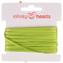 Infinity Hearts Wstążka Satynowa Dwustronna 3mm 551 Zielona - 5m
