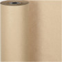 Papier prezentowy, naturalny, szer: 50 cm, 60 g, 100 m/ 1 rolka.