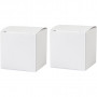 Pudełko samoprzylepne Fold, białe, rozmiar 5,5x5,5 cm, 120 g, 10 szt./ 1 pk.