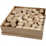 Mini pudełka, wys: 3 cm, śr. 4-6 cm, 144 szt./ 1 pk.