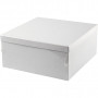 Pudełka, białe, wys: 5 cm, śr. 10-12 cm, 27 szt./ 1 pk.