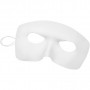 Maska, biała, wys: 12 cm, szer: 17 cm, 12 szt./ 1 pk.