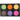 Akwarela, kolory dopełniające, wys: 19 mm, śr. 57 mm, 1 zestaw