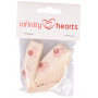 Infinity Hearts Tkanina Wstążka / Etykiety Wstążka Słonie 15 mm - 3 metry