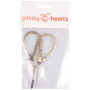 Nożyczki do haftu Infinity Hearts Antique Gold 10 cm - 1 szt.