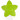 Infinity Hearts Seleclips Silicone Star Zielony 5x5cm - 1 szt.