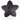 Infinity Hearts Seleclips Silicone Star Czarny 5x5cm - 1 szt.