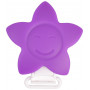 Infinity Hearts Seleclips Silicone Star Purple 5x5cm - 1 szt.