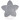 Infinity Hearts Seleclips Silicone Star Grey 5x5cm - 1 szt.