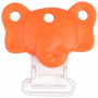 Infinity Hearts Seleclips Silicone Elephant Orange 4,5x3cm - 1 szt.