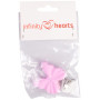 Infinity Hearts Seleclips Silicone Butterfly Pink 3,5x3,8cm - 1 szt.