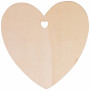 Infinity Hearts To And From Card Heart Card Wood Natural 10x10cm - 10 szt.