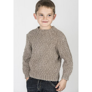 Mayflower Melanżowy Sweter dla Chłopca - Wzór na Druty Rozmiar 2 - 10 lat