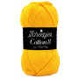 Scheepjes Cotton 8 Włóczka Unicolor 714 Ciemny Żółty