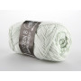 Mayflower Cotton 8/4 Włóczka Unicolor 1486 Jasny Miętowy Zielony