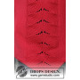 Red Tulip by DROPS Design - Sweter Wzór na Druty Rozmiar S - XXXL
