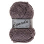 Lammy Canada Yarn Mix 470 ciemny fiolet/naturalny/brązowy