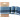 ALB Stoffe Ribbed Wrist College Light Niebieski/Dark Niebieski/Biały 7x110cm