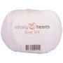 Infinity Hearts Rose 8/4 Yarn Unicolour 02 White