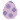 Pixelhobby Fioletowe Jajko Wielkanocne - Wzór na Mozaikę Wielkanocną