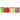 Sznurek węzełkowy, grubość 1 mm, kolory neonowe, 8x28m