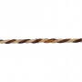 Sznurek z trawy morskiej, brązowy, grubość 3,5-4 mm, 500 g/ 1 pęczek.